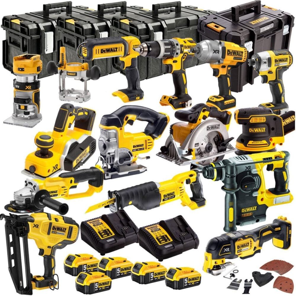 DEWALT 18V 14 Piece Cordless Power Tool Kit