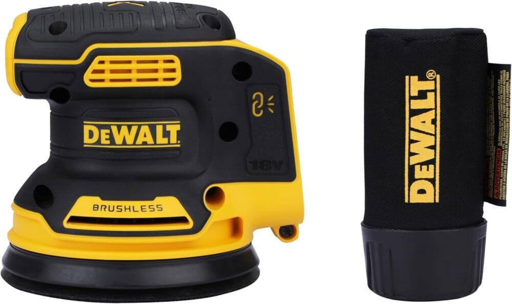 DEWALT DCW210N-XJ Cordless Sander 18V XR Brushless 125mm Bare Unit