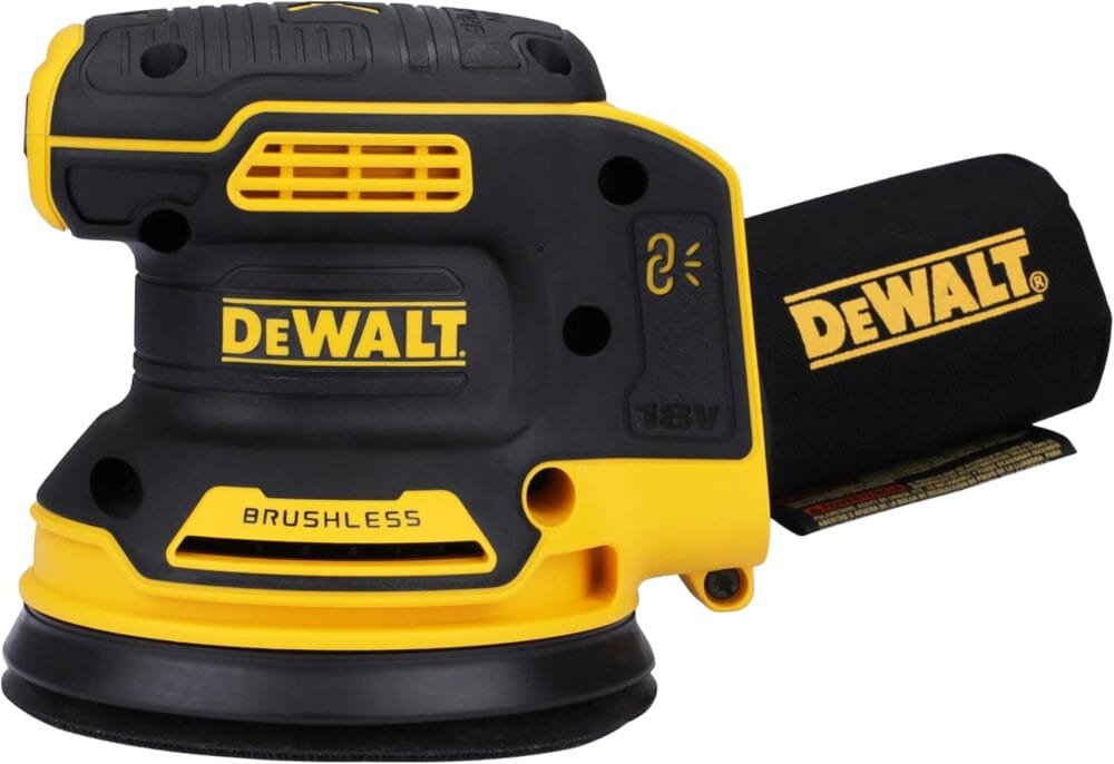 DEWALT DCW210N-XJ Cordless Sander 18V XR Brushless 125mm Bare Unit