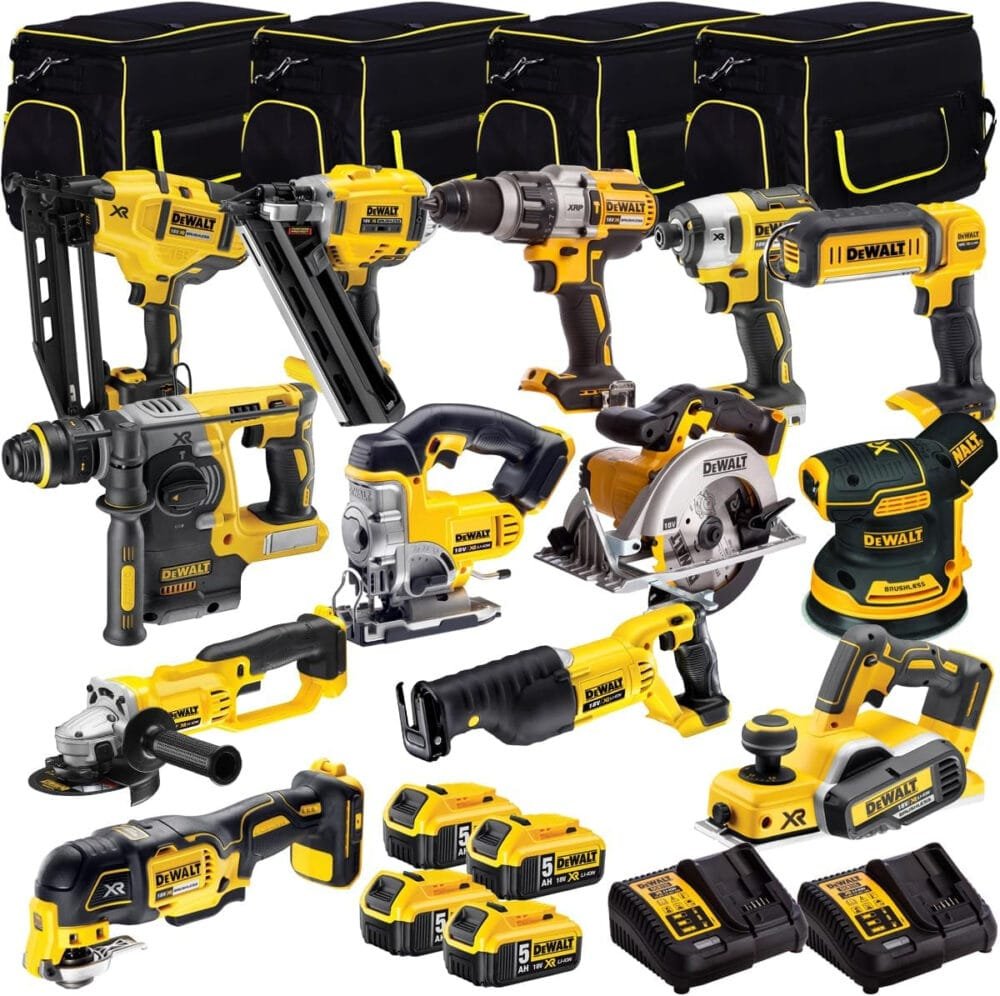 Dewalt 18V 13 Piece Cordless Power Tool Kit