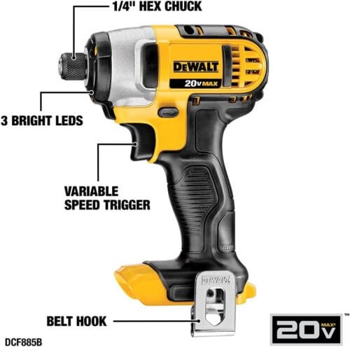 DEWALT 20V MAX Cordless Drill Combo Kit , 6-Tool (DCK661D1M1)