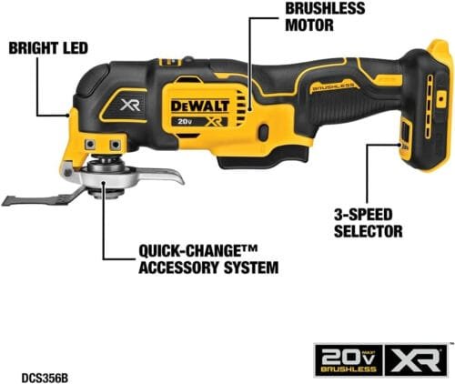 DEWALT 20V MAX Cordless Drill Combo Kit , 6-Tool (DCK661D1M1)