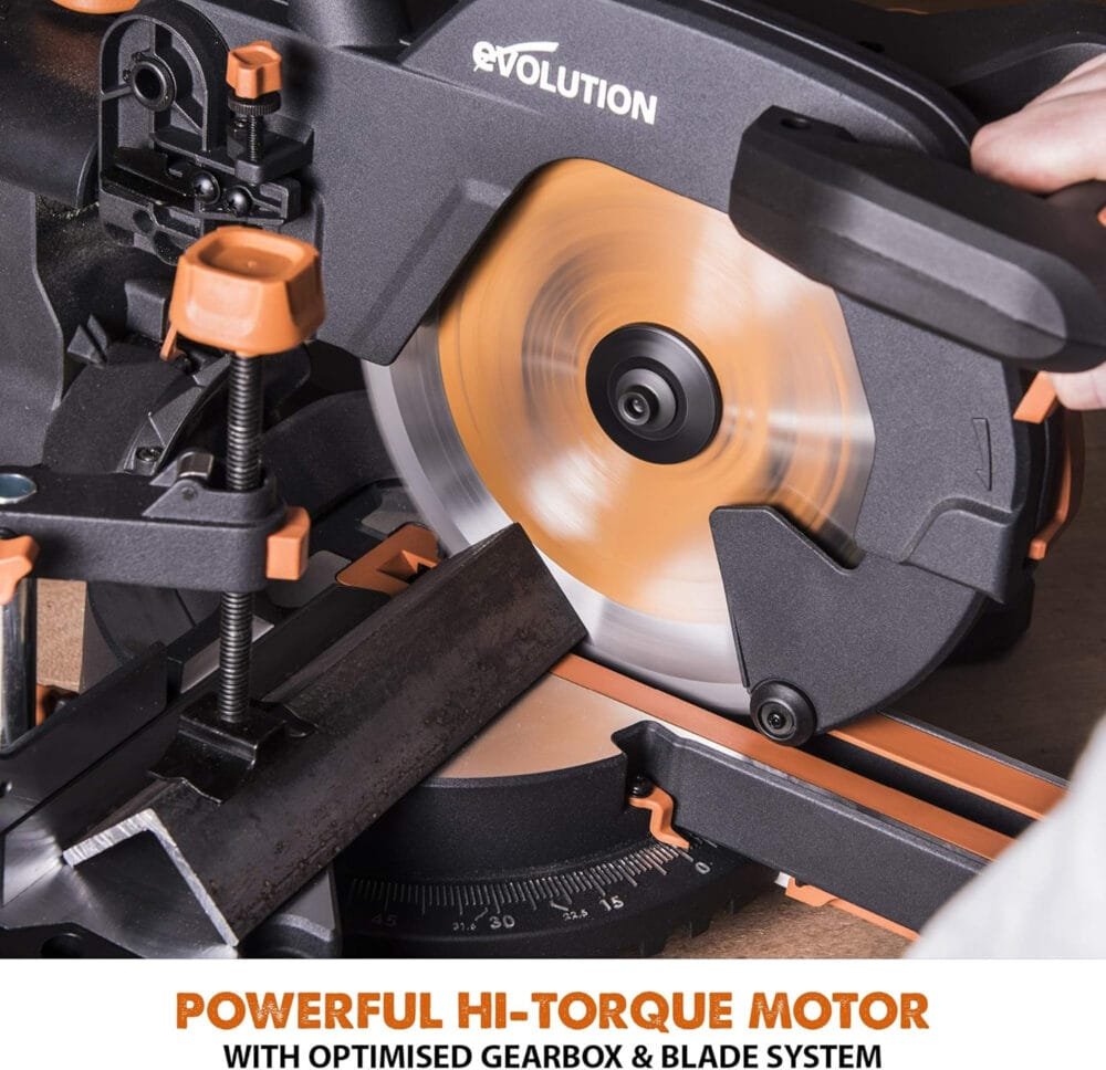 Evolution Power Tools R255SMS+ Compound Mitre Saw
