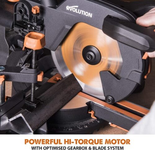 Evolution Power Tools R255SMS+ Compound Mitre Saw