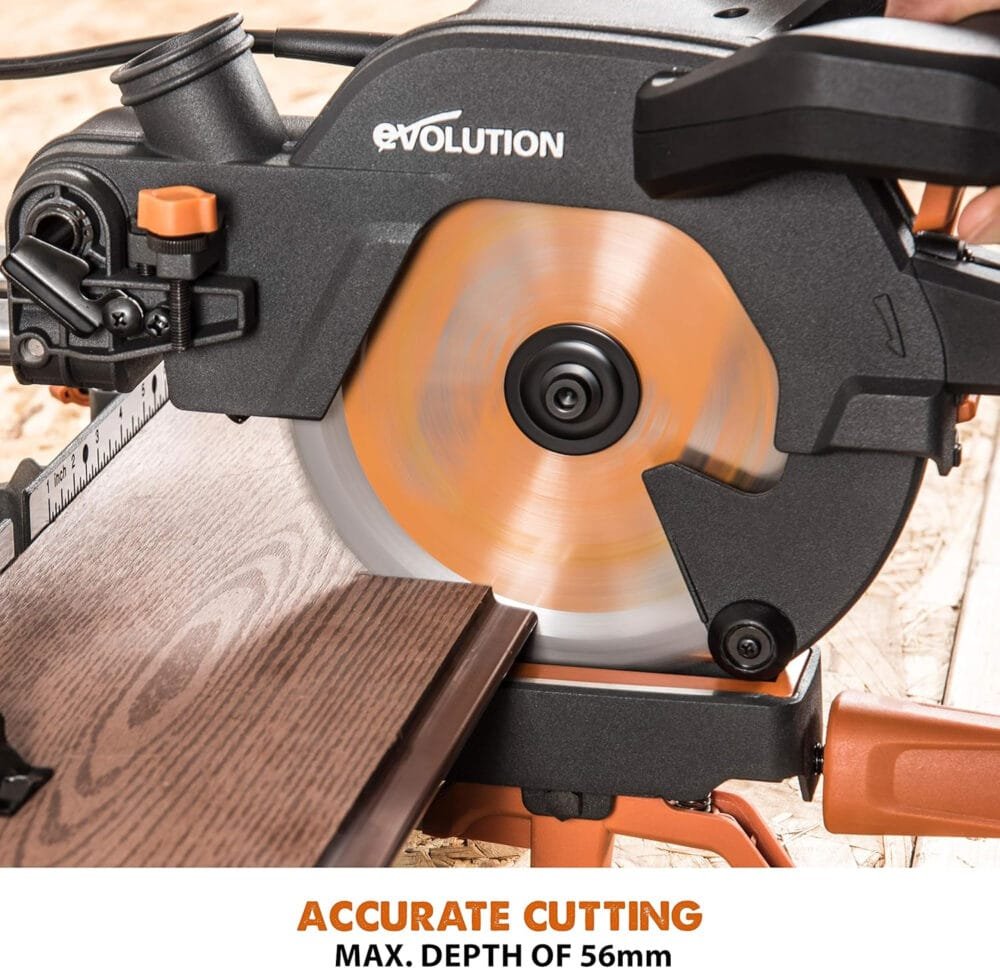 Evolution Power Tools R185SMS+ Compound Mitre Saw