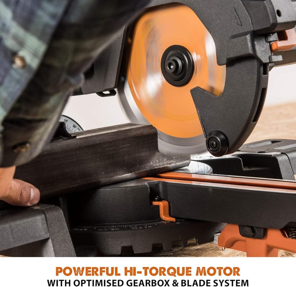 Evolution Power Tools R185SMS+ Compound Mitre Saw
