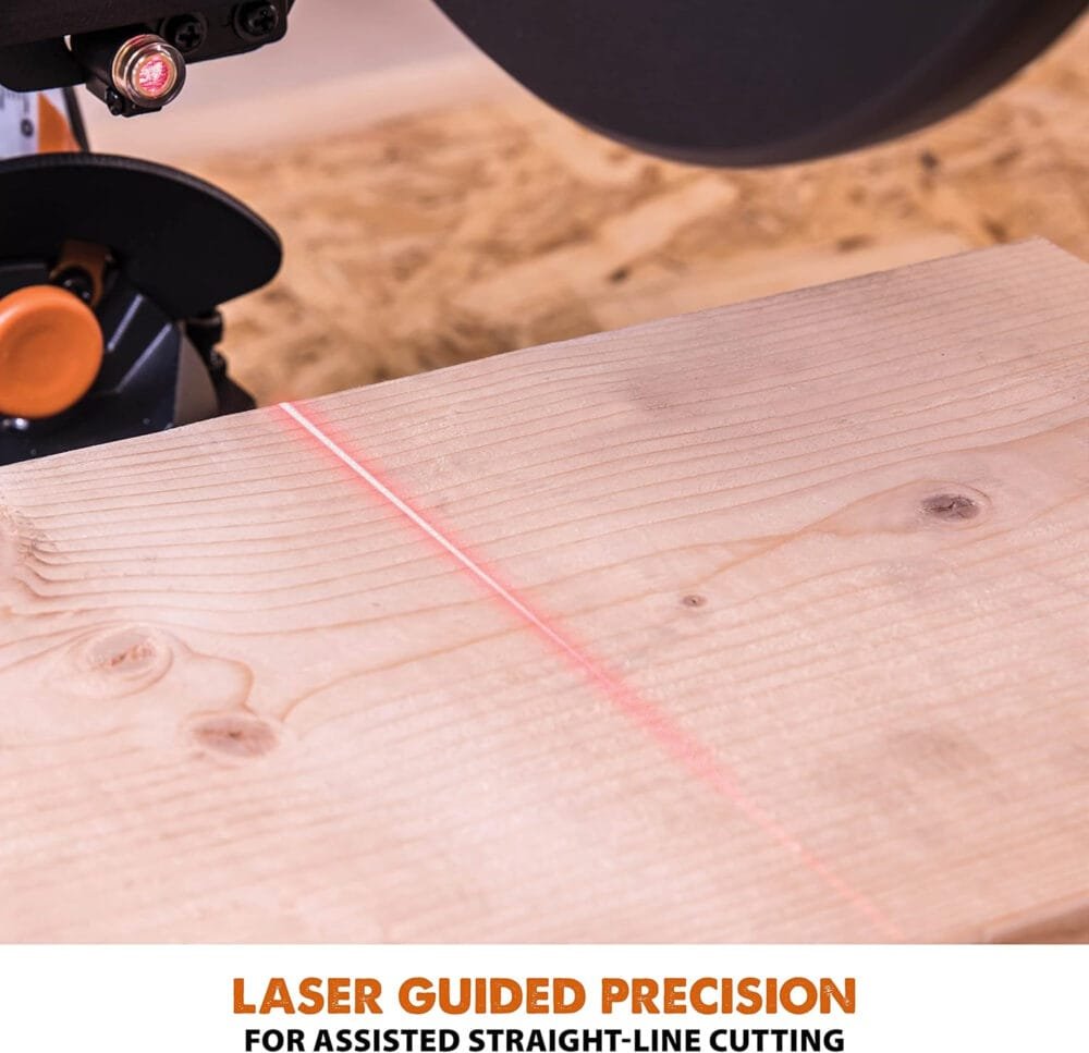 Evolution Power Tools R255SMS-DB+ Double Bevel Sliding Mitre Saw