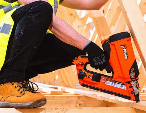 Paslode IM350+ Framing Nailer, Orange
