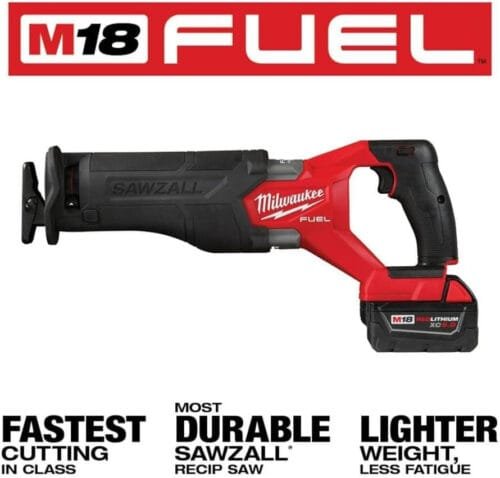 Milwaukee M18 FUEL 18V Lithium-Ion Combo Kit with Two 5.0Ah Batteries