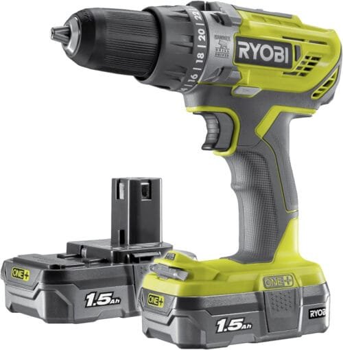 Ryobi R18PD3-215GZ 18 V ONE+ Cordless Combi Drill