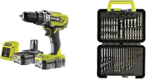 Ryobi R18PD3-215GZ 18 V ONE+ Cordless Combi Drill