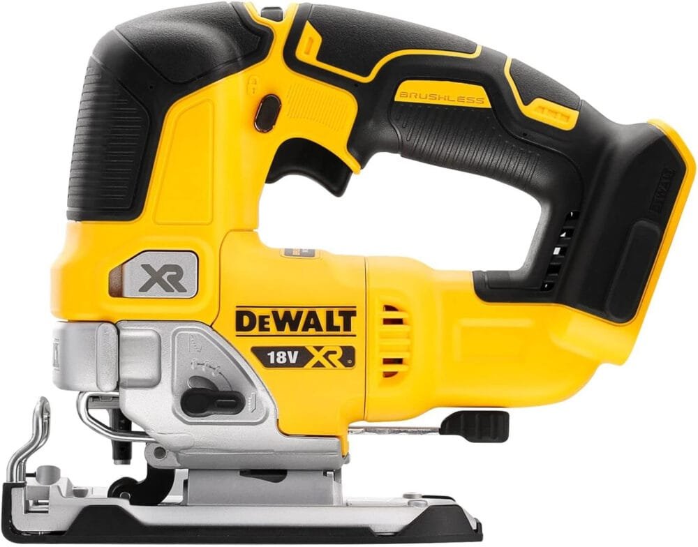 DEWALT DCS334N-XJ Cordless Jigsaw - XR 18V Brushless Yellow - Bare Unit