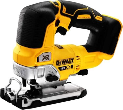 DeWalt DCS334N 18V Brushless Top Handle Jigsaw with 2 x 5.0Ah Battery