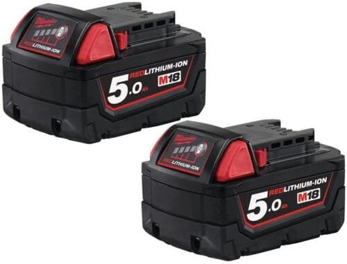 Milwaukee M18 FJS-502X Fuel Top Handle Jigsaw 18V 2 x 5.0Ah Li-ion
