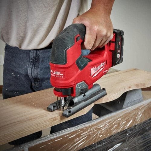 Milwaukee M18 FJS-502X Fuel Top Handle Jigsaw 18V 2 x 5.0Ah Li-ion