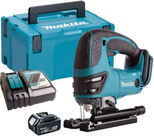 Makita DJV180Z 18V LXT Li-ion Jigsaw with 1 x 5.0Ah BL1850, DC18RC & Mak Case