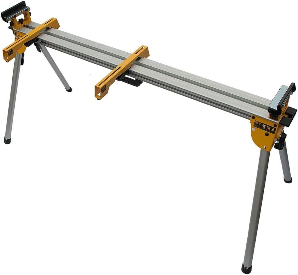 Dewalt DCS365N 18v Cordless XPS 184mm Mitre Saw Bare Unit + DE7023 Leg Stand