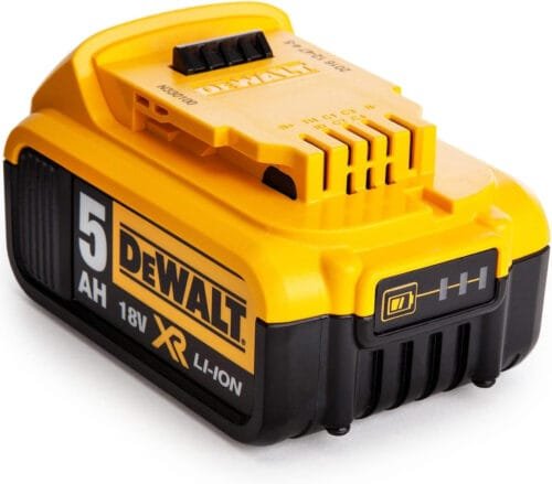 DeWalt DCS365N 18V 184mm Cordless Slide Mitre Saw with 1 x 5.0Ah DCB184 Battery