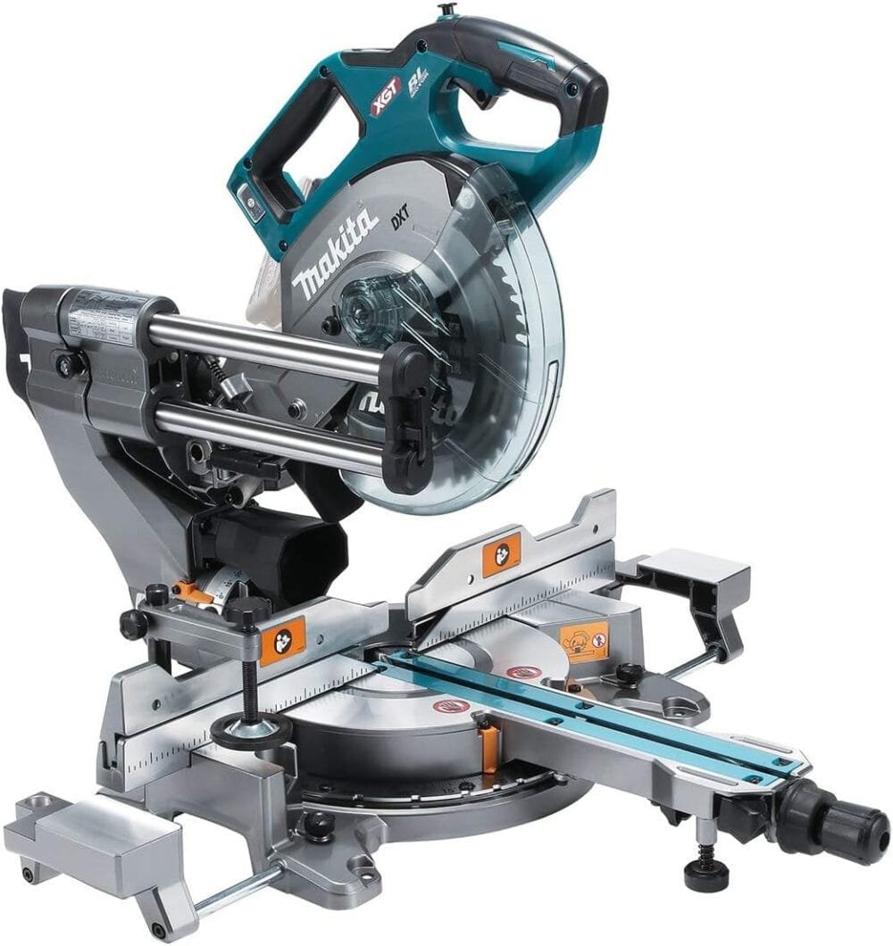 Makita LS002GZ01 40V Max Li-ion XGT Brushless 216mm Slide Compound Mitre Saw Batteries and Chargers Not Included