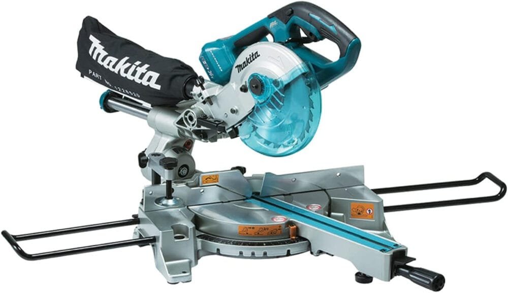 Makita DLS714Z (36V) Twin 18V Li-ion LXT Brushless 190mm Slide Compound Mitre Saw - Batteries and Charger Not Included