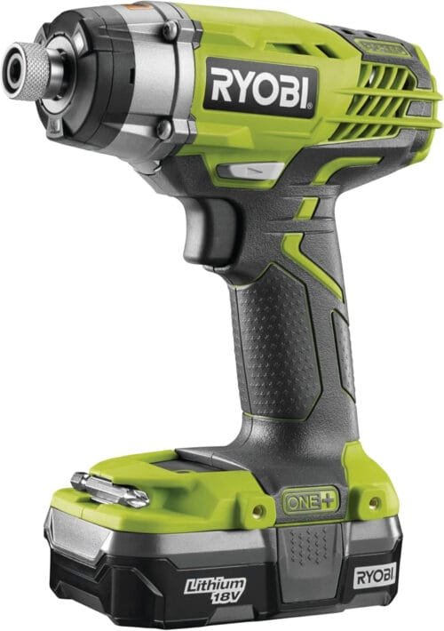 Ryobi R18ID3-0 ONE+ 18V 3-Speed Impact Driver (Body Only) Hyper Green