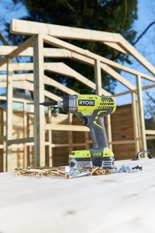 Ryobi R18ID3-0 ONE+ 18V 3-Speed Impact Driver (Body Only) Hyper Green