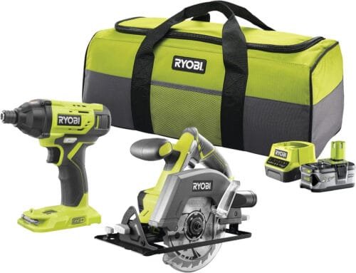 Ryobi RCK182M-140S 18V ONE+ Impact Driver and Circular Saw Kit (1 x 4.0 Ah)