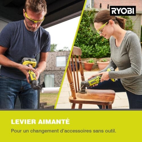 Ryobi R18PD3RID-215S 18V ONE+ Cordless Combi Drill and Impact Driver Starter Kit (2x 1.5Ah) Amazon Exclusive