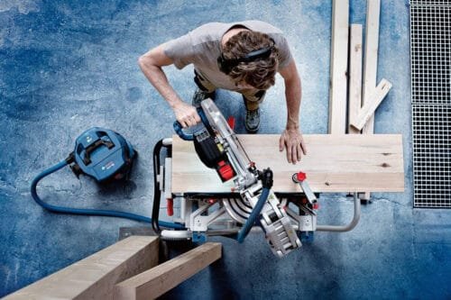 Bosch Professional BITURBO GCM 18V-305 GDC Cordless mitre Saw (incl. Saw Blade, connectivity Module, dust Bag, excl. Rechargeable Batteries and Charger