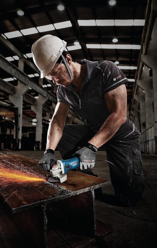 Bosch Professional Angle Grinder GWS 7-115 (110V, 720 W, disc Diameter 115 mm