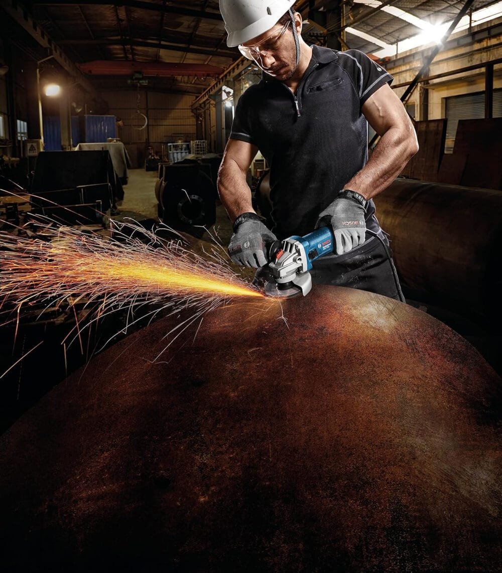 Bosch Professional Angle Grinder GWS 7-115 (110V, 720 W, disc Diameter 115 mm