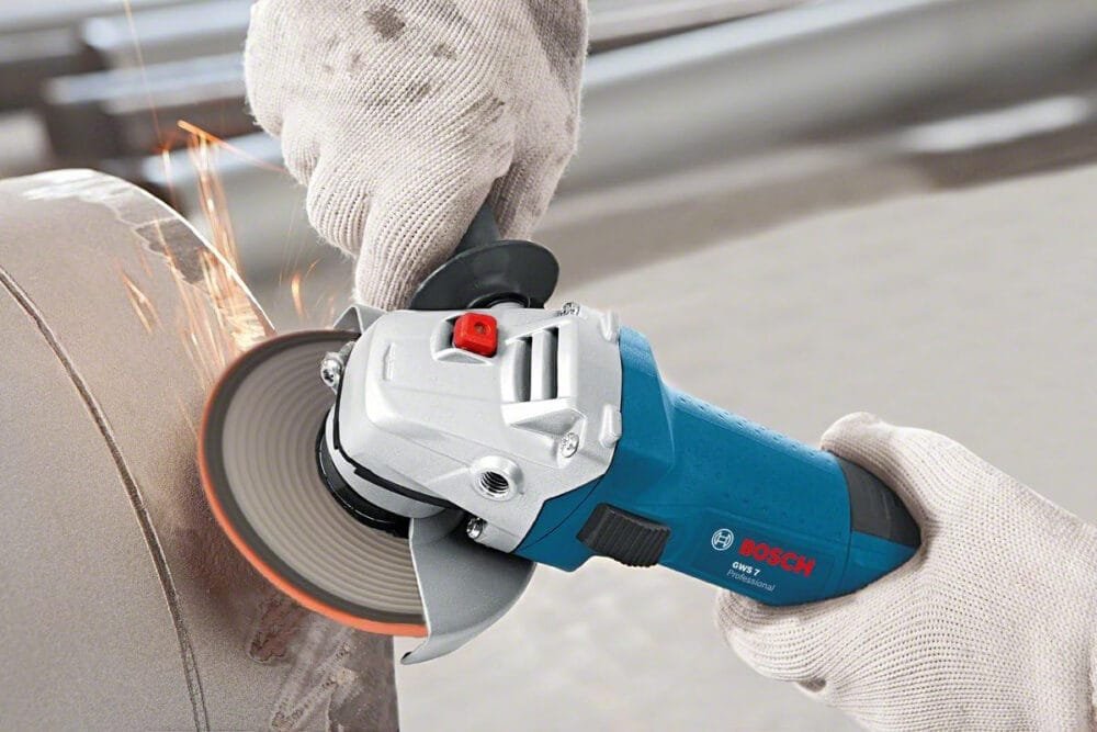 Bosch Professional Angle Grinder GWS 7-115 (110V, 720 W, disc Diameter 115 mm