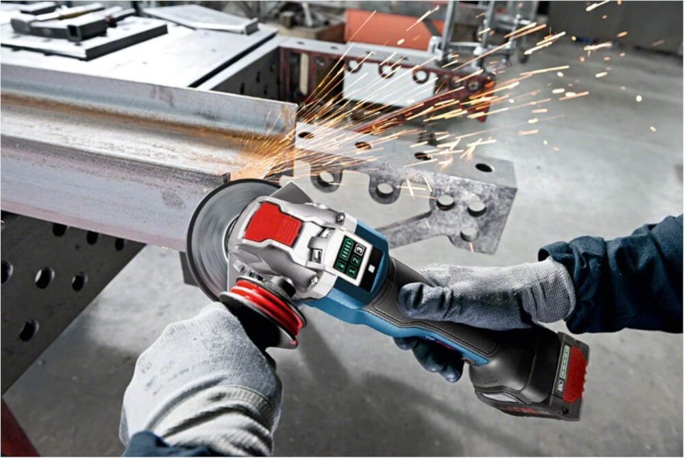 Bosch Professional GWX 18 V - 10 PSC Cordless Angle Grinder No Battery