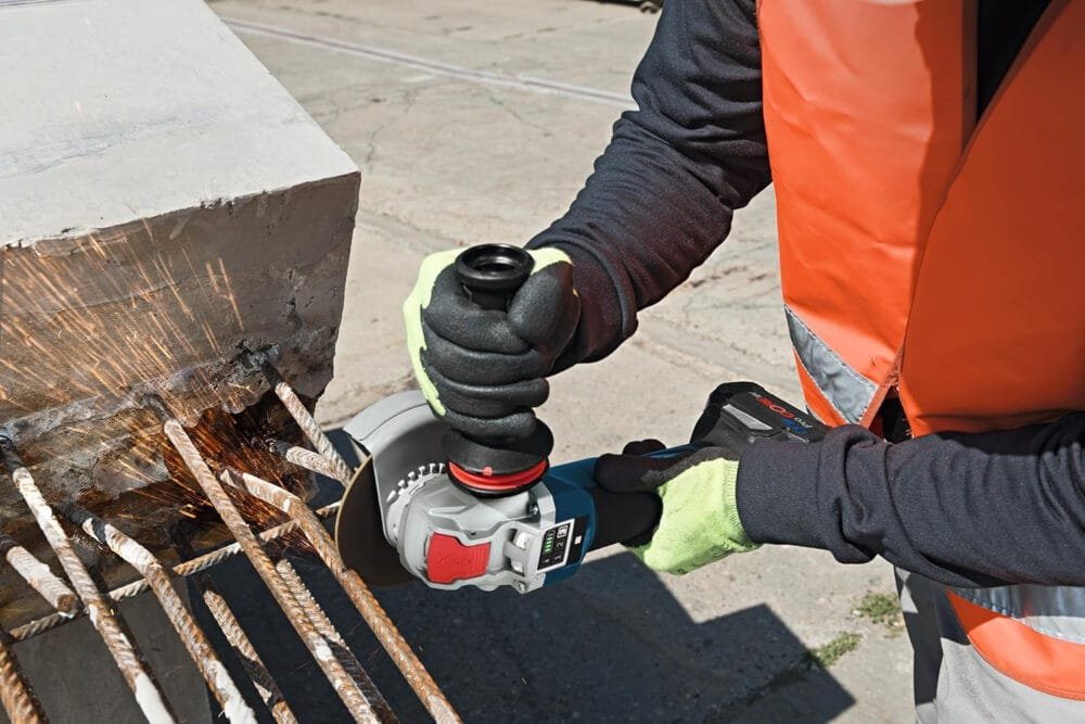 Bosch Professional GWX 18 V - 10 PSC Cordless Angle Grinder No Battery