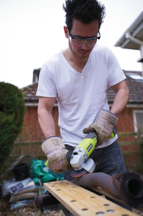 Ryobi R18AG-0 ONE+ Angle Grinder, 18V (Body Only)