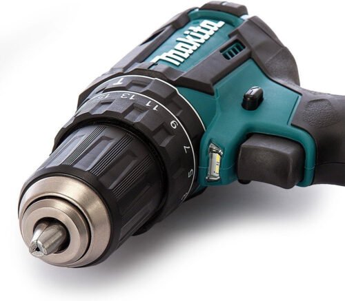 Makita DHP482Z LXT 18 V combi drill with 1 x 5.0 Ah battery, charger & insert, 18 V
