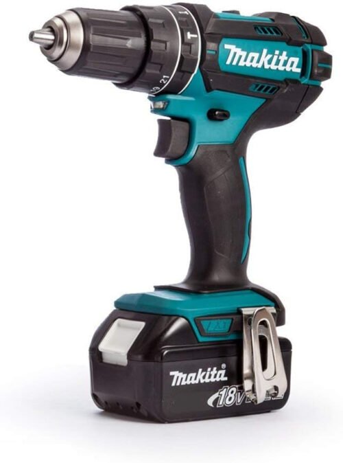 Makita DHP482Z LXT 18V Combi Drill Body with 1 x 5.0Ah Battery