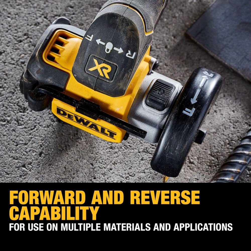 DEWALT 20V MAX Cut Off Tool, 3 in 1, Brushless, Power Through Difficult Materials, Connected LED Work Light, Bare Tool Only (DCS438B)