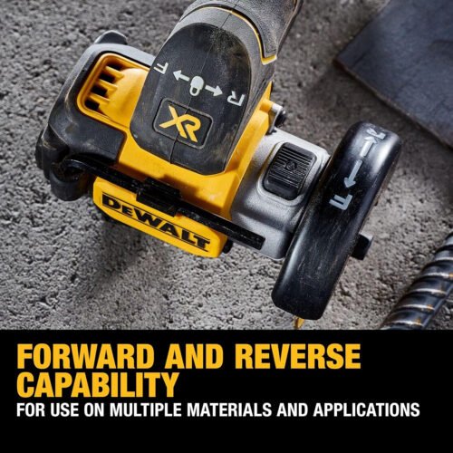 DEWALT 20V MAX Cut Off Tool, 3 in 1, Brushless, Power Through Difficult Materials, Connected LED Work Light, Bare Tool Only (DCS438B)