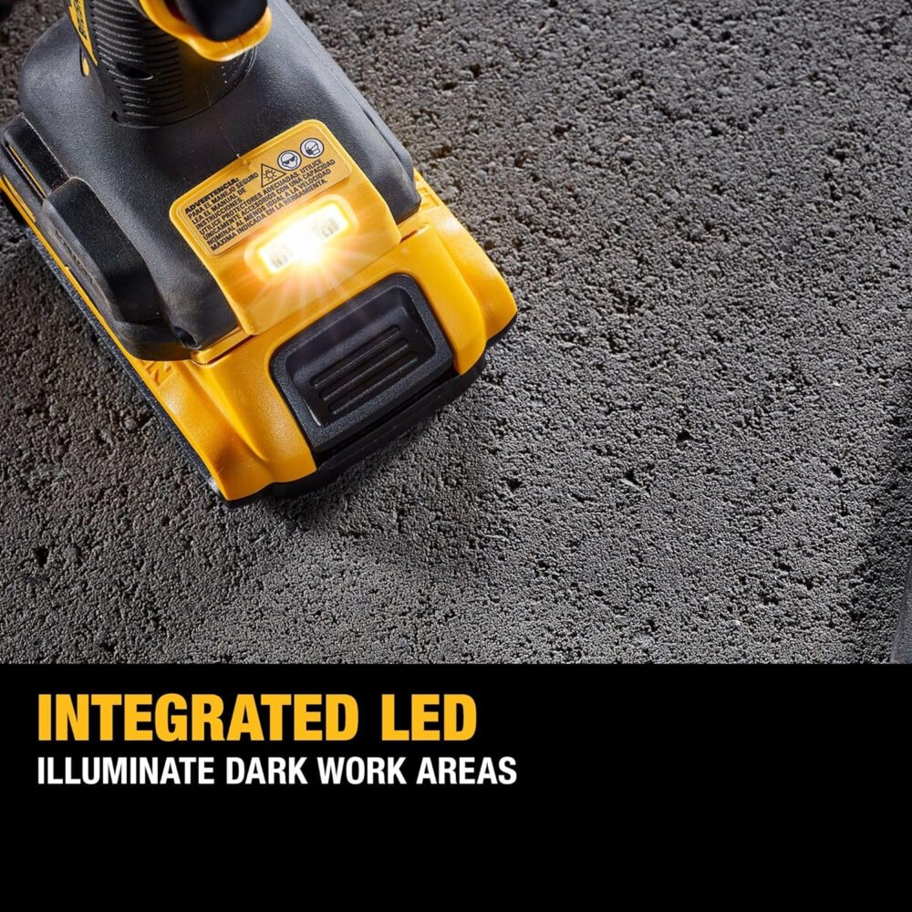 DEWALT 20V MAX Cut Off Tool, 3 in 1, Brushless, Power Through Difficult Materials, Connected LED Work Light, Bare Tool Only (DCS438B)
