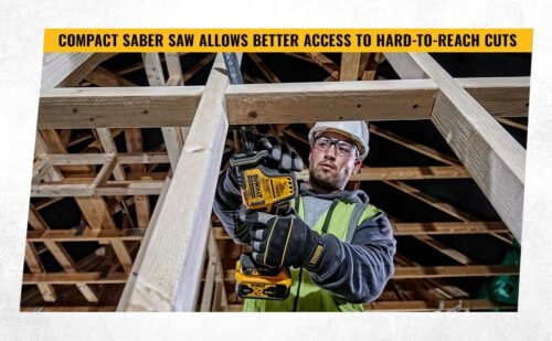 DEWALT 18v XR Brushless Compact Reciprocating Saw - Bare Unit DEWDCS369N