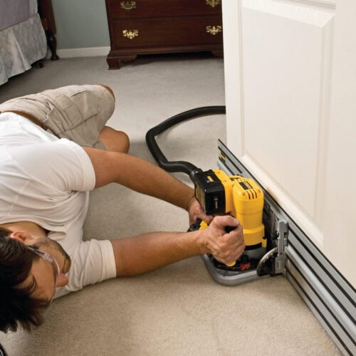 Dewalt DWS520KT 165mm Plunge Saw 1300W 240V & 1.5m Guide Rail DWS5022 - Accurate, Durable, and Perfect for Laminate Cutting, Electric Plunge Saw, Dewalt Plunge Saw