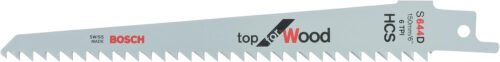 Bosch Professional 2x Reciprocating Saw Blade S 644 D Top for Wood (for Construction Timber, Chipboard, MDF, 150 x 19 x 1,25 mm, Accessories for Reciprocating Saws)