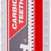 MILWAUKEE ELEC Tool 48-00-5202 9" 7TPI Torch Sawzall Reciprocating Saw Blade, White