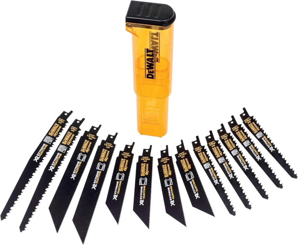 DEWALT XTREME RUNTIME 13PC RECIP BLADE SET