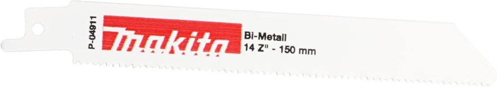 Makita P-04911 Reciprocating Saw Blades - Flexible Cut Metal