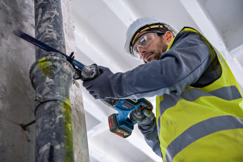 Bosch Professional BITURBO Cordless Reciprocating Saw GSA 18V-28 (Batteries and Charger not Included, in L-BOXX)
