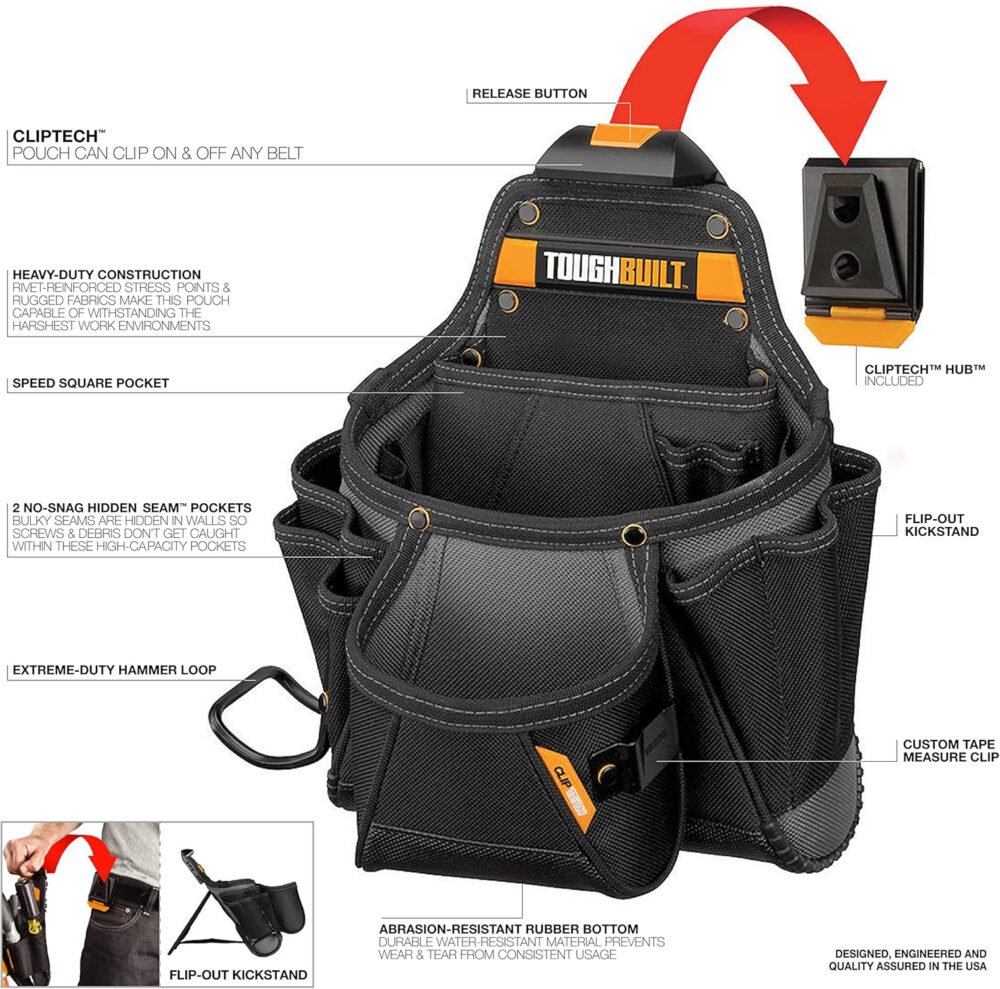 TOUGHBUILT TOU-CT-01 Contractor Pouch
