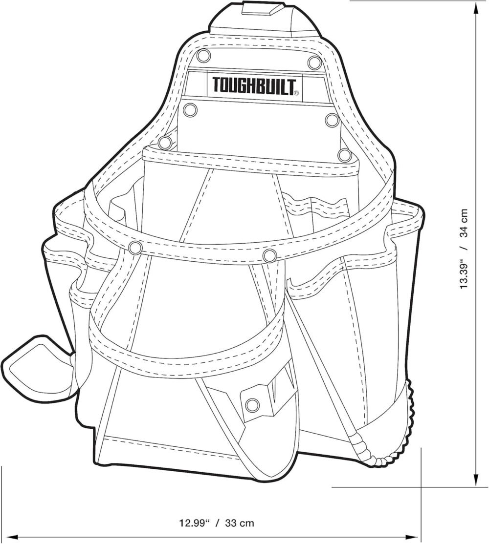 TOUGHBUILT TOU-CT-01 Contractor Pouch