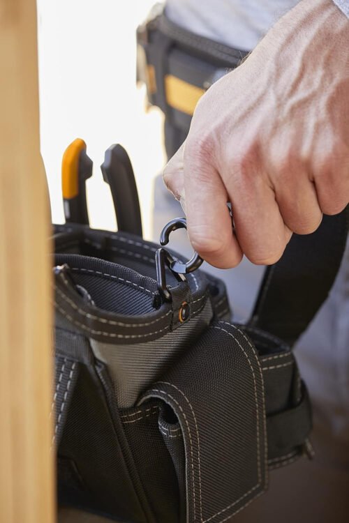 ToughBuilt Master Electrician Pouch + Shoulder Strap by,Black